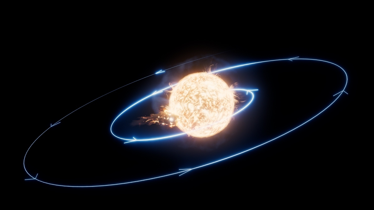 a-star-engulfing-a-planet-blue-line-traces-planets-path-as-it-spirals-toward-the-star-and-collides-n