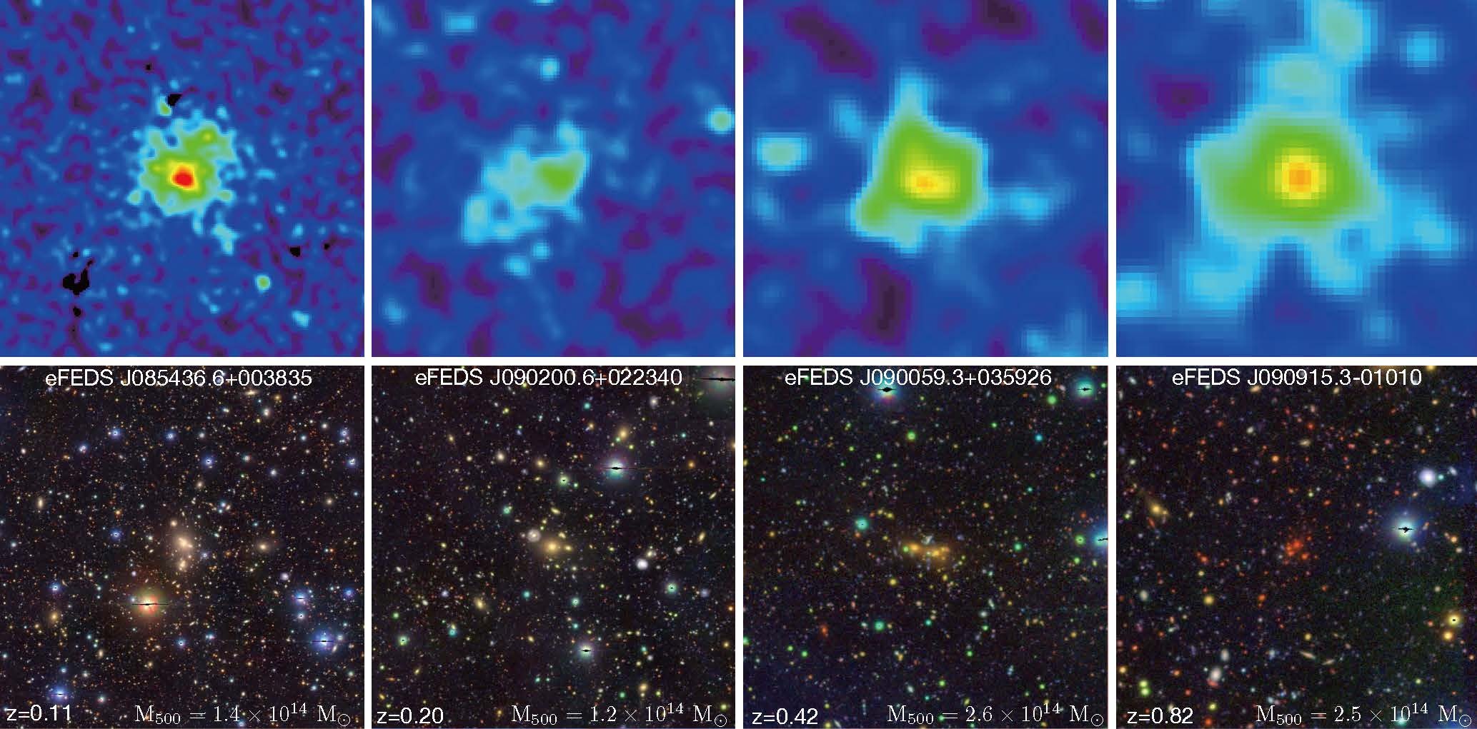 efeds-cosmo-pressrelease-4clusters