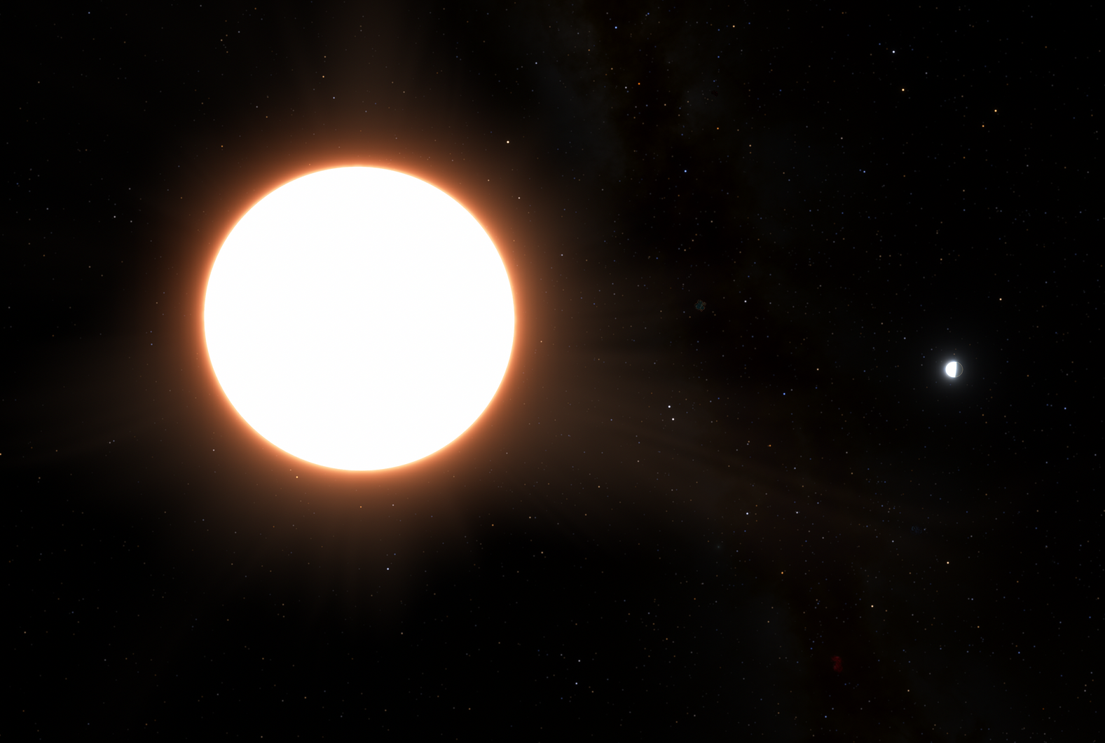 exoplanet-ltt9779-b-orbiting-its-host-star-pillars