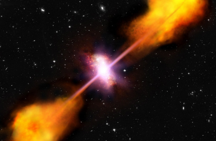 herschel-starbursting-quasar-credit-esa-c-carreau