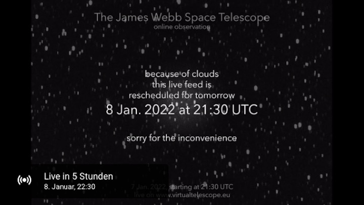 jwst-livestream