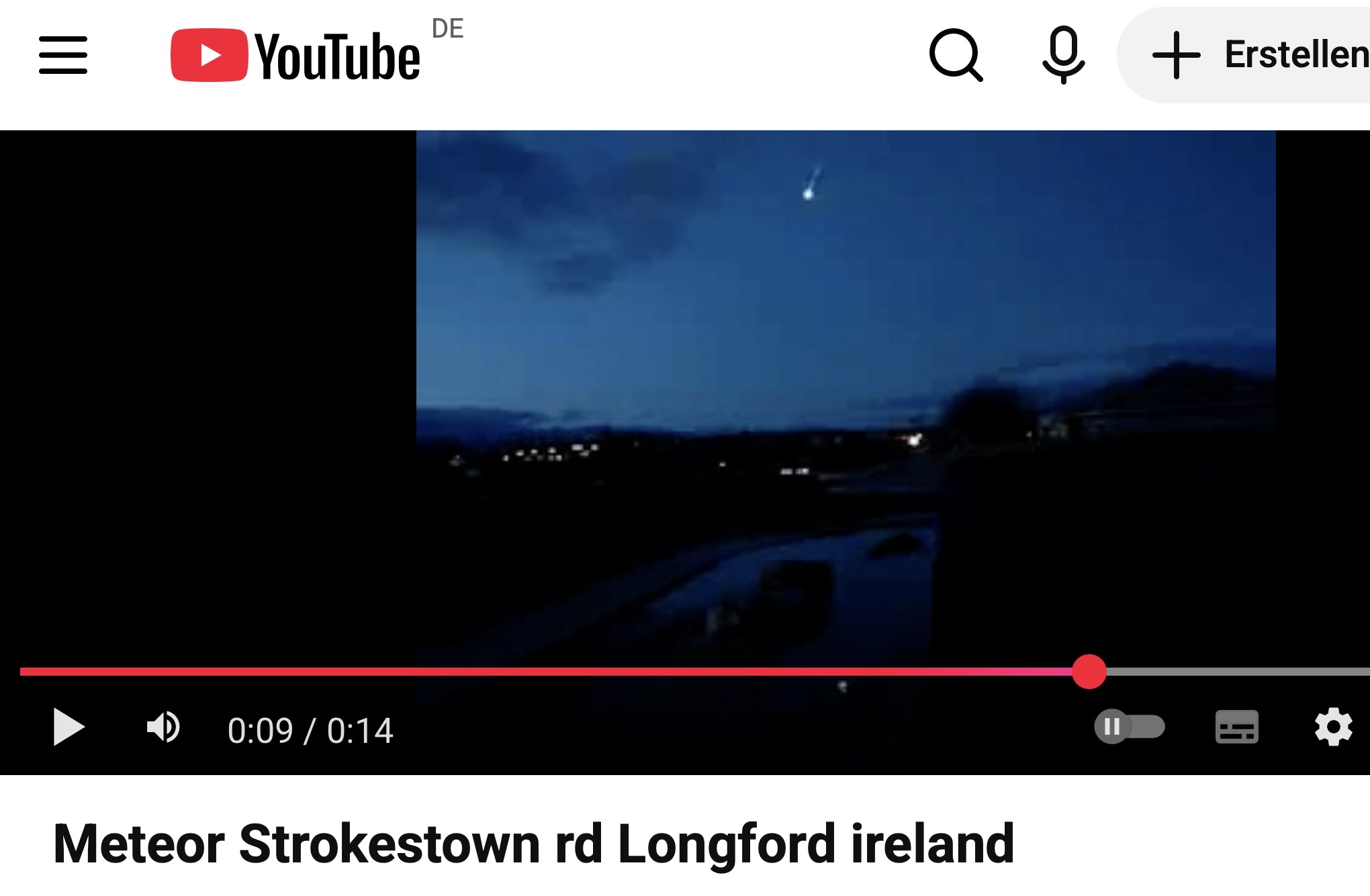 meteor-longford-ireland