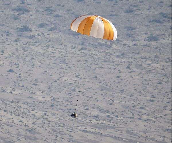 osiris-rex-training-model-sample-return-capsule-drop-test-dod-utah-test-and-training-range-hg