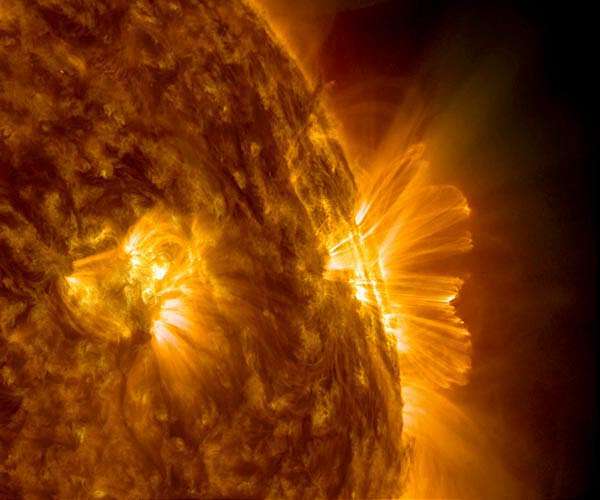 solar-dynamics-observatory-solar-flare-plasma-ejection-magnetic-loops-sdo-hg