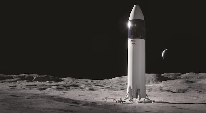 spacex-starship-hls-lander-on-moon-879x485