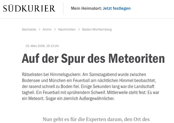 suedkurier-meteor